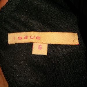 Long black evening gown